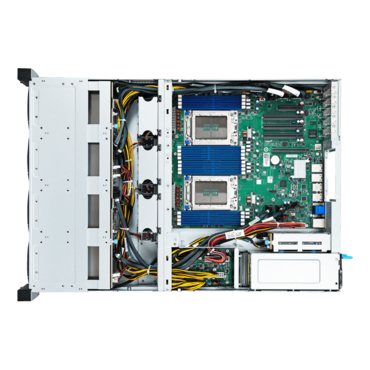 Transport SX TS65-B8253 (B8253T65V10E4HR), 2U, 12x SATA/SAS + 2x SATA, 4x NVMe, 16x DDR4, 2x 1GbLAN, 1200W Rdt PSU
