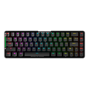 ROG Falchion, Per Key RGB, Cherry MX Red, Wireless/Wired, Black/Grey, Mechanical Gaming Keyboard