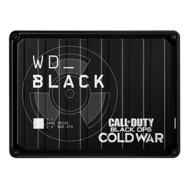 2TB BLACK P10 Game Drive, Call of Duty®: Black Ops Cold War, USB 3.2 Gen 1, Portable, Black, External Hard Drive