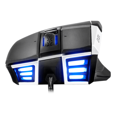 X17, 3 RGB Zones, 16000-dpi, Wired, Grey, Optical Gaming Mouse