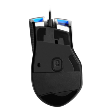 X17, 3 RGB Zones, 16000-dpi, Wired, Grey, Optical Gaming Mouse