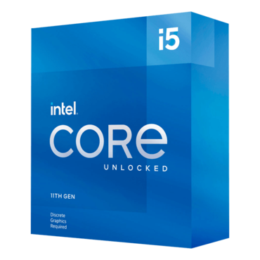 Core™ i5-11600KF 6-Core 3.9 - 4.9GHz Turbo, LGA 1200, 125W TDP, Processor