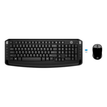 3ML04AA#ABL, Wireless, Black, Membrane Standard Keyboard & Mouse