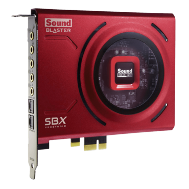 Sound Blaster Z SE, 7.1 Channels, 24-bit / 192kHz, 116 dB SNR, PCIe Sound Card