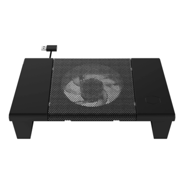 Connect Stand Notepal Network Devices Cooling Solution, Metal Mesh, SickleFlow 120 Reverse Edition fan, and USB Connectivity