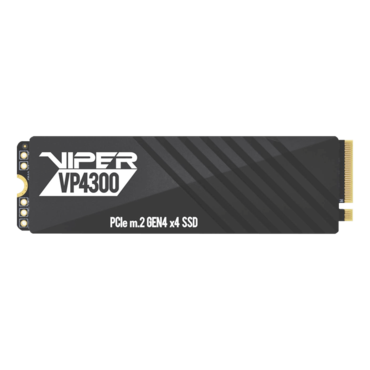 1TB Viper VP4300, w/ Heatsink, 7400 / 6700 MB/s, 3D TLC NAND, PCIe NVMe 4.0 x4, M.2 2280 SSD