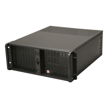 D Storm D-400-6-ND, 6x 5.25&quot;, 4x 3.5&quot;, ATX, Black, 4U Chassis