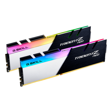 16GB (2 x 8GB) Trident Z Neo DDR4 3600MHz, CL14, Black/Silver, RGB LED, DIMM Memory