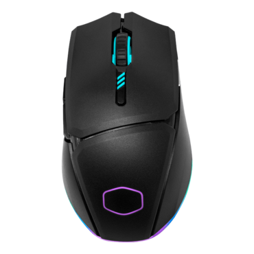 MM831, RGB LED, w/ Wireless Qi Charging, 32000dpi, Wireless/Wired, Black, Optical Gaming Mouse