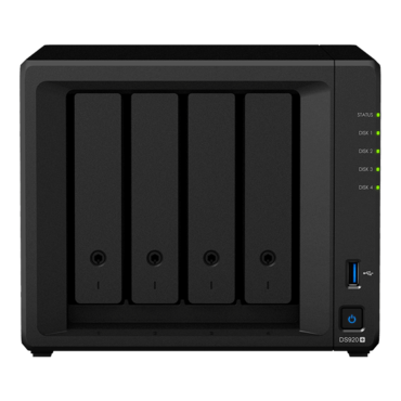 Synology DS920+ (1TB HDD Included), Intel® Celeron® J4125, 4-Bay, SATA, NAS Server Storage System