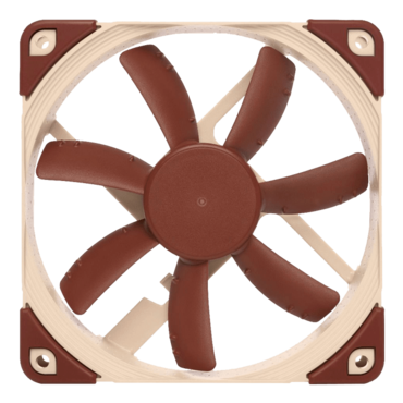 NF-S12A PWM 120mm, 1200 RPM, 63.3 CFM, 17.8 dBA, Cooling Fan