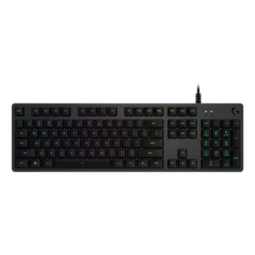 G512, Per Key RGB, GX Red, Wired, Carbon, Mechanical Gaming Keyboard