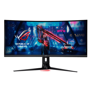 ROG Strix XG349C, Curved, 34.14&quot; Fast IPS, 3440 x 1440 (UWQHD), 1 ms, 180Hz, G-SYNC® Compatible Gaming Monitor