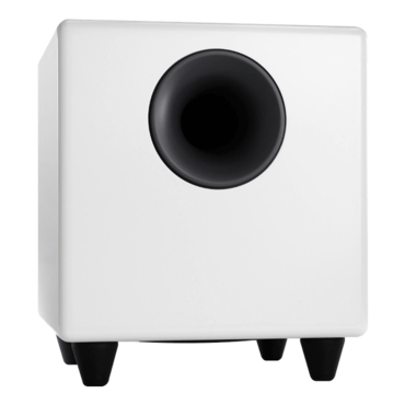 S8W, (125W), Wired, Hi-Gloss White, Retail Subwoofer