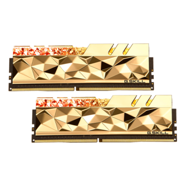 32GB (2 x 16GB) Trident Z Royal Elite DDR4 4000MHz, CL16, Gold, RGB LED, DIMM Memory