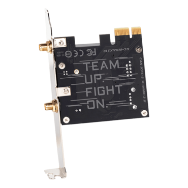 GC-WBAX210, AX210, Tri-Band, Wi-Fi 6E, Bluetooth 5.2, PCIe Wireless Adapter