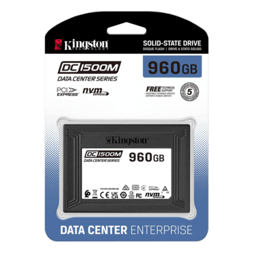960GB DC1500M 15mm, 3100 / 1700 MB/s, 3D TLC NAND, PCIe NVMe 3.0 x4, U.2 2.5&quot; SSD
