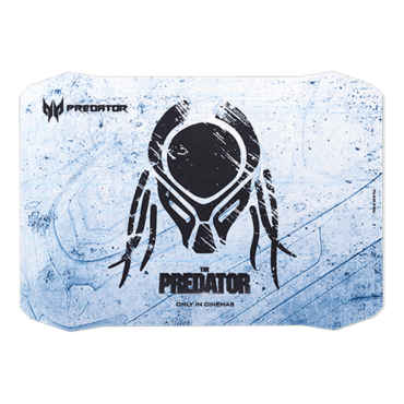 Predator FOX Mousepad, Fabric - Surface Natural Rubber - Base, White with Pattern, Retail Gaming Mouse Mat