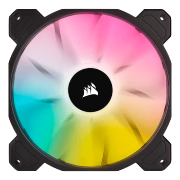 iCUE SP140 RGB ELITE Performance Black 140mm, 1200 RPM, 68.11 CFM, 27 dBA, Cooling Fan