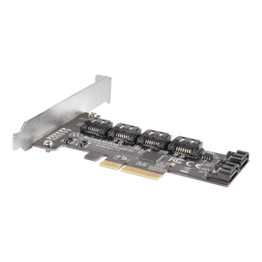 ECS06 6 Ports SATA Gen3 (6Gbps) Non-RAID PCI Express Gen3 x2 card