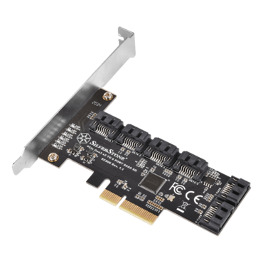 ECS06 6 Ports SATA Gen3 (6Gbps) Non-RAID PCI Express Gen3 x2 card