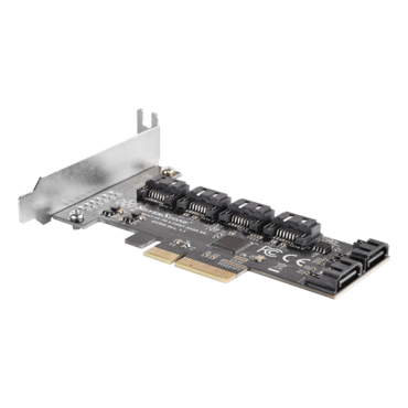 ECS06 6 Ports SATA Gen3 (6Gbps) Non-RAID PCI Express Gen3 x2 card
