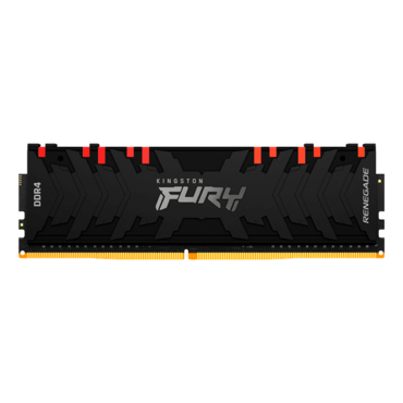 16GB FURY Renegade DDR4 3200MHz, CL16, Black, RGB LED, DIMM Memory