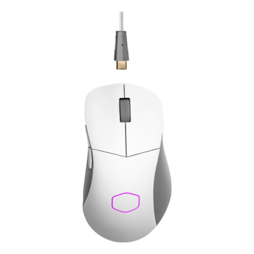 MM731, 19000dpi, Wireless/Wired, White, Optical Gaming Mouse