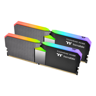 16GB Kit (2 x 8GB) TOUGHRAM XG RGB DDR4 4600MHz, CL19, Black, RGB LED, DIMM Memory