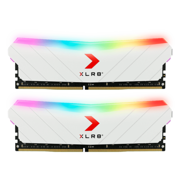 16GB Kit (2 x 8GB) XLR8 Gaming EPIC-X RGB™ DDR4 3200MHz, CL16, White, RGB LED, DIMM Memory