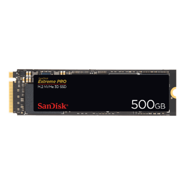 500GB Extreme PRO, 3400 / 2500 MB/s, 3D NAND, PCIe NVMe 3.0 x4, M.2 2280 SSD