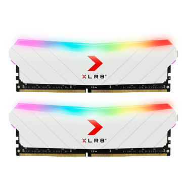 16GB Kit (2 x 8GB) XLR8 Gaming EPIC-X RGB™ DDR4 3600MHz, CL18, White, RGB LED, DIMM Memory