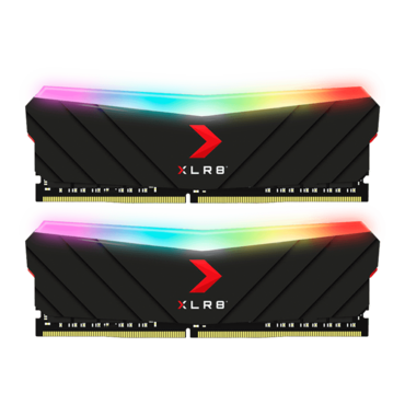 16GB Kit (2 x 8GB) XLR8 Gaming EPIC-X RGB™ DDR4 4400MHz, CL19, Black, RGB LED, DIMM Memory