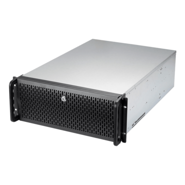 RSV-L4500U, 15x 3.5&quot; Drive Bays, No PSU, E-ATX, Silver/Black, 4U Chassis