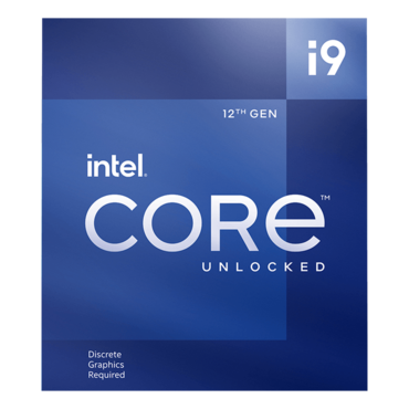 Core™ i9-12900KF 16 (8P+8E) Cores 2.4 - 5.2GHz Turbo, LGA 1700, 241W MTP, OEM Processor