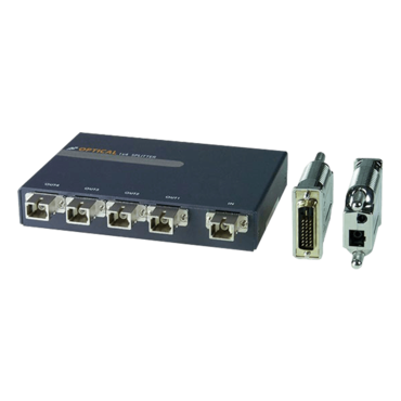 vopex-fodvi-sc4-mdp DVI Splitter/Extender via Multimode Fiber Optic Cable up to 3,280 Feet