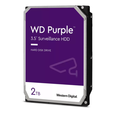 2TB Purple WD22PURZ, 5400 RPM, SATA 6Gb/s, 256MB cache, 3.5&quot; HDD