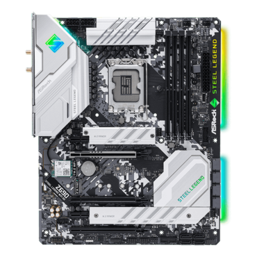 Z690 Steel Legend WiFi 6E, Intel® Z690 Chipset, LGA 1700, DP, ATX Motherboard
