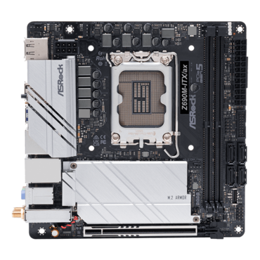 Z690M-ITX/ax, Intel® Z690 Chipset, LGA 1700, DP, Mini-ITX Motherboard