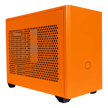 MasterBox NR200P, No PSU, Mini-ITX, Sunset Orange, Mini Tower Case