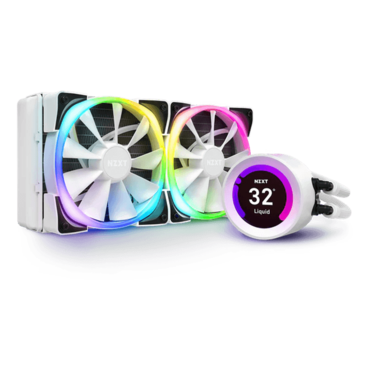 Kraken Z53 RGB, 240mm Radiator, Matte White, Liquid Cooling System