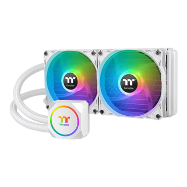 TH240 (CL-W301-PL12SW-B) ARGB Sync Snow Edition, 240mm Radiator, Liquid Cooling System