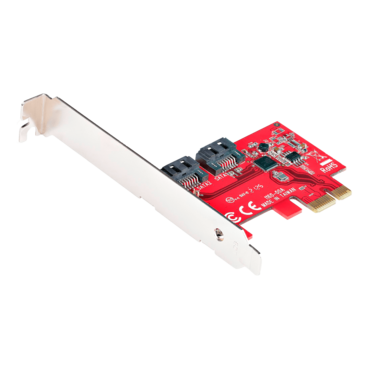 2P6G-PCIE-SATA-CARD, PCI Express to 2 SATA Port, Adapter/Controller Card