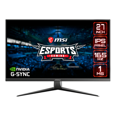 Optix MAG2732, 27&quot; IPS, 1920 x 1080 (FHD), 1 ms, 165Hz, G-SYNC® Compatible Gaming Monitor