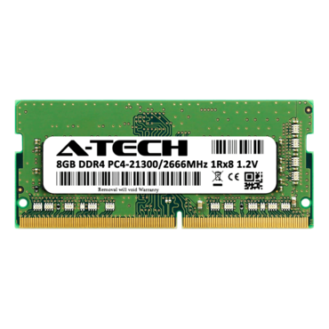 8GB (HMA81GS6DJR8N-VK-ATC) Single-Rank, DDR4 2666MHz, CL19, SO-DIMM Memory