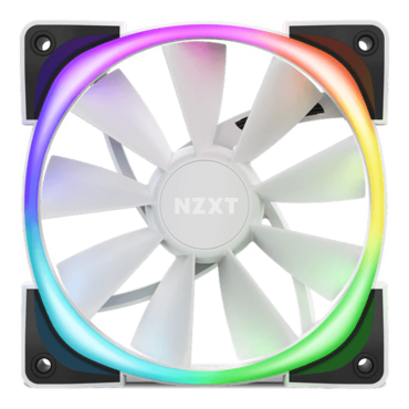 Aer RGB 2 White, 120mm, 1500 RPM, 52.44 CFM, 33 dBA, Cooling Fan