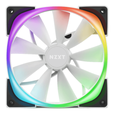 Aer RGB 2 White, 140mm, 1500 RPM, 91.19 CFM, 33 dBA, Cooling Fan