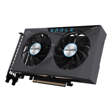 Radeon™ RX 6500 XT EAGLE 4G, 2610 - 2815MHz, 4GB GDDR6, Graphics Card