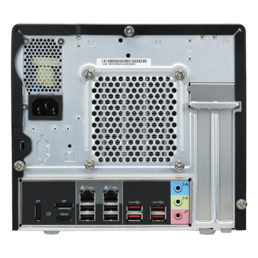 SH570R6, Intel® H570 Chipset, 4x DDR4 DIMM, 1x M.2 NVMe, 2x 3.5&quot; HDD, 80 PLUS Gold 300W PSU, XPC Cube PC Barebone