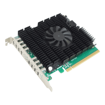 RocketU 1488C, 8 x USB Type-C Connector to PCI Express 3.0 x16 Add-On Card